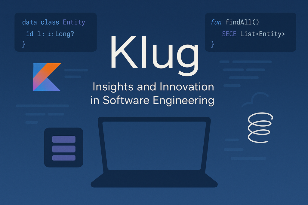 Klug: insights and innovation in software engineering